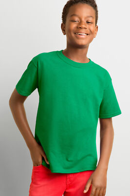 GILDAN Kinder T Shirt Heavy Cotton  Youth T- Shirt NEU XS (140/152) - XL (182+)