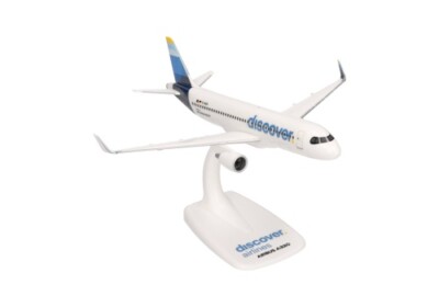 Herpa Snap-Fit Airbus A320-200 Discover D-AIUS 1:200 Modellflugzeug