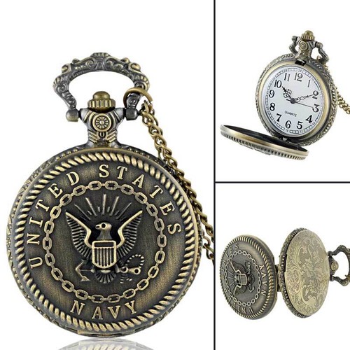 Vintage Steampunk Pocket Watch Quartz Movement Antique Pendant Necklace Gift New - Picture 36 of 103
