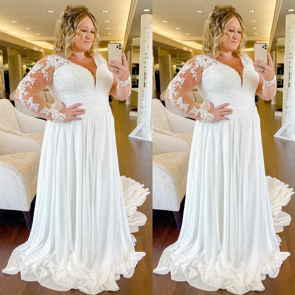 Ebay plus size wedding dress cheap