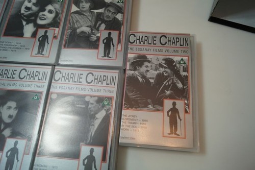 Rare Charlie Chaplin vhs box set 1914-1917 Shorts And Feature Films - Picture 12 of 18