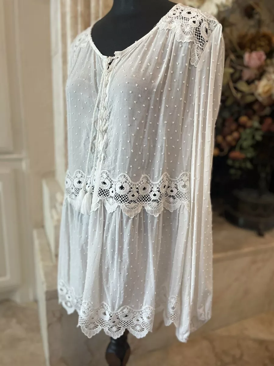 Johnny was on sale white blouse