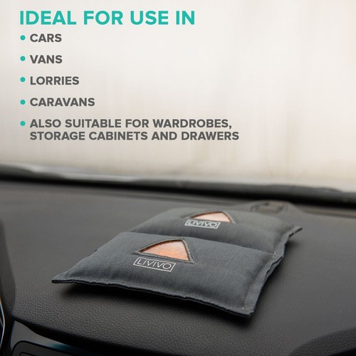 Car Home Reusable Dehumidifier DryBag Moisture Damp Absorber Pad Van 2 x Large - Picture 2 of 8