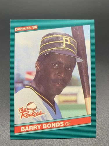 1986 Donruss The Rookies #11 Barry Bonds RC Rookie Pittsburgh Pirates NM+ MLB