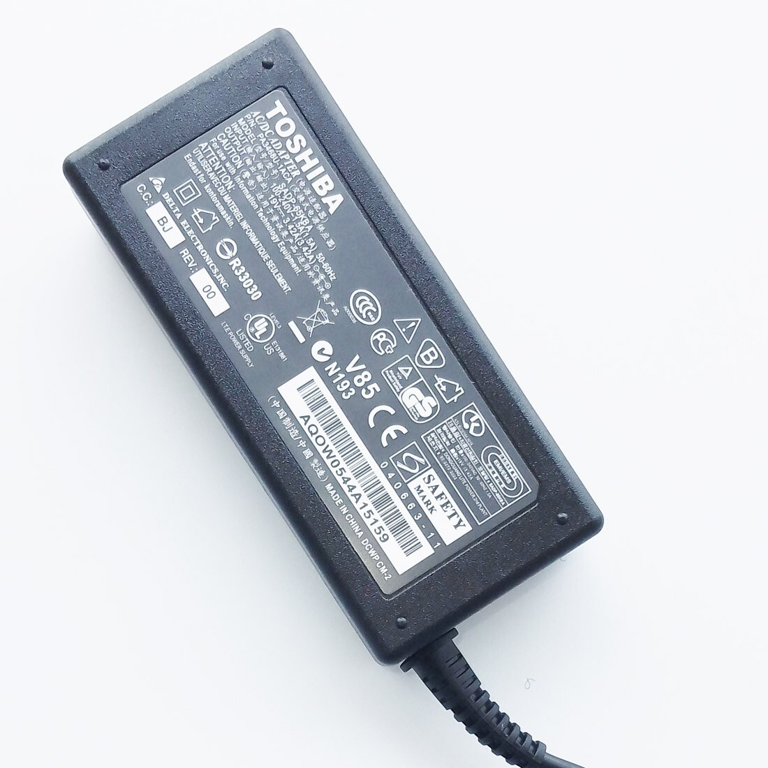 65W Laptop AC Adapter Charger for Toshiba Satellite A135-S4427 L505-s6946 Power