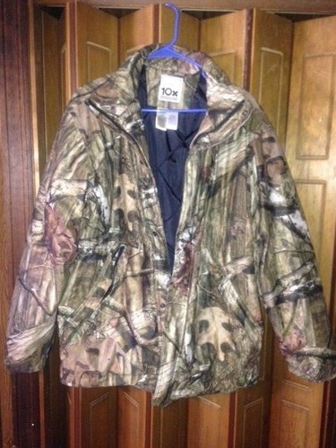 10X CAMO MOSSY OAK HUNTING JACKET 
