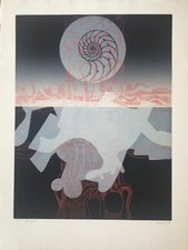 Antonio ANDIVERO 1934-2017.Iceberg II,1978.Gravure /50.SBD.80x60