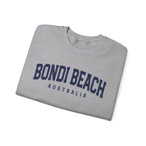 Bondi Beach Australia Moving Trip Sweatshirt Gifts Crew Neck Pullover Shirt Men - Picture 4 of 8