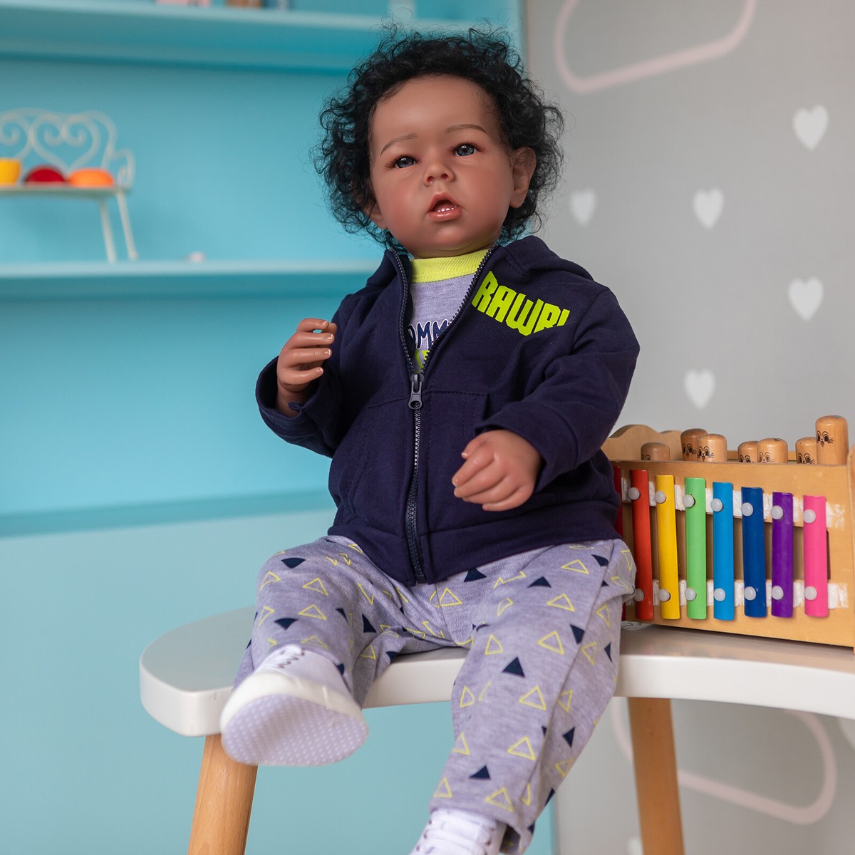 男の子100秋冬まとめ売り30点　baby doll他　A 2006 Linda Murray Reborn 19” Paradise Galleries Realistic Baby その他