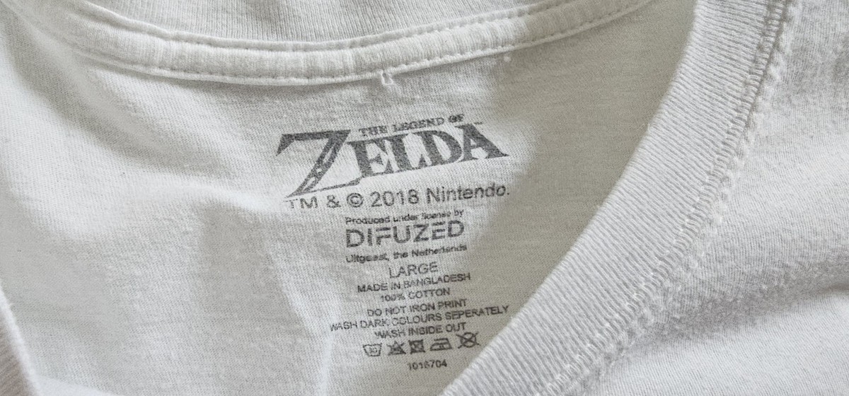 Difuzed Unisex Legend Of Zelda Wallet - Olive Green With Printed Design, Metal Zip Closure