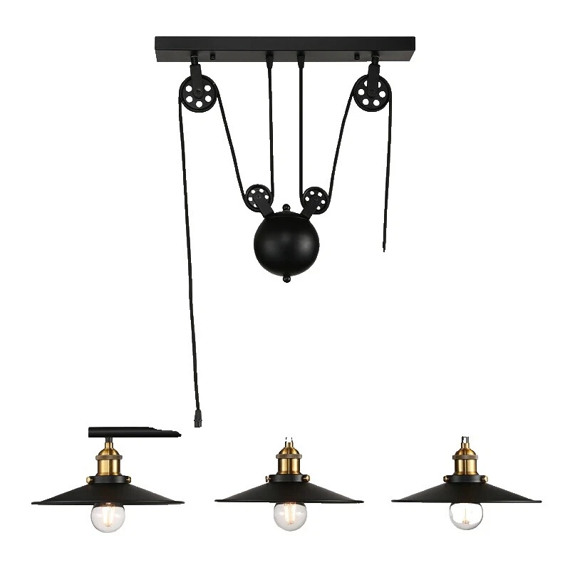 Lámparas Industriales de hierro forjado