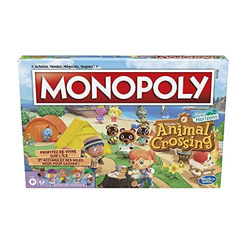 Monopoly versione francese Animal Crossing New Horizons Edition, gioco (r4m)