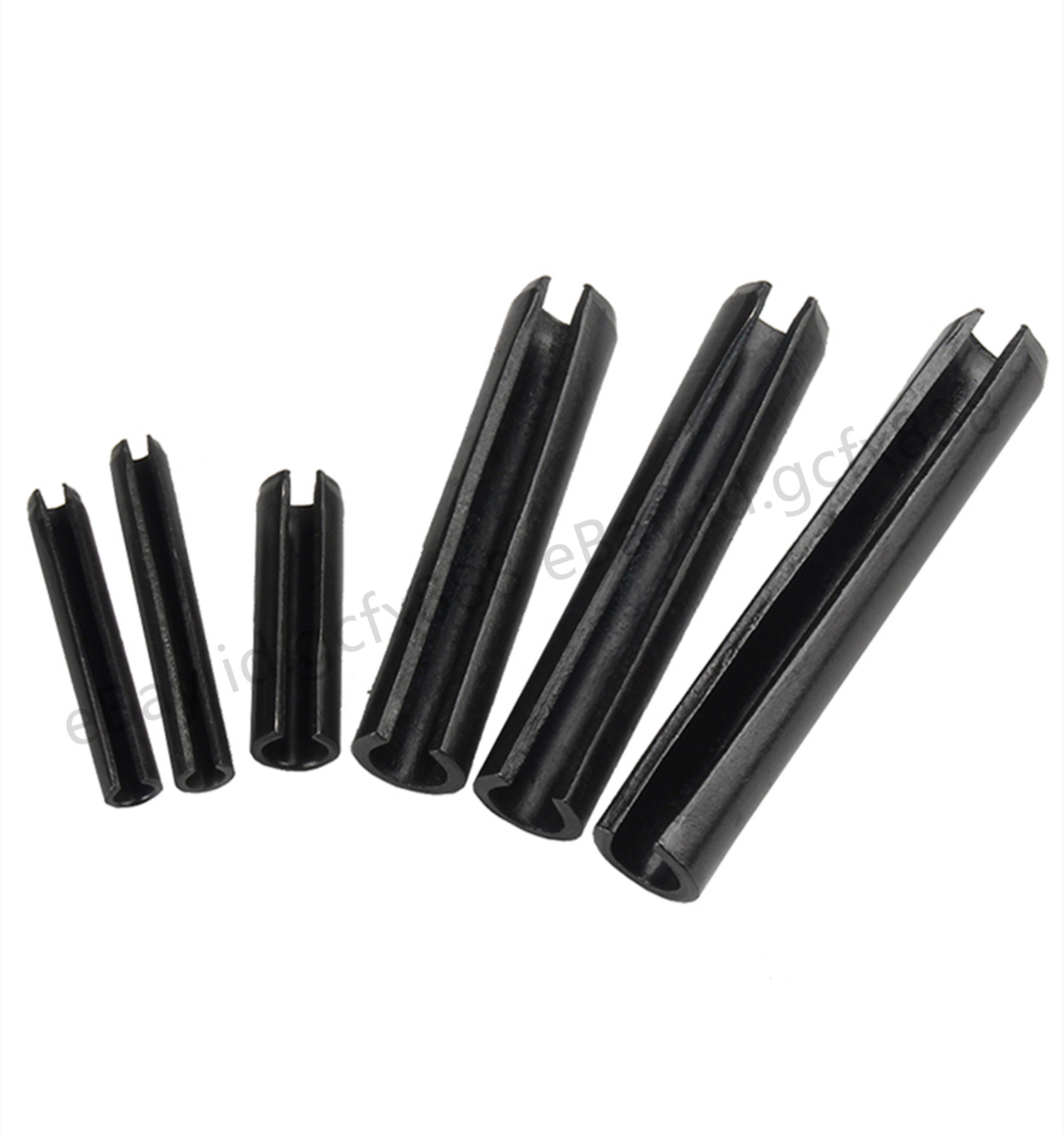 Slotted Spring Tension Pins Sellock Split Tension Roll Pins 65Mn Steel