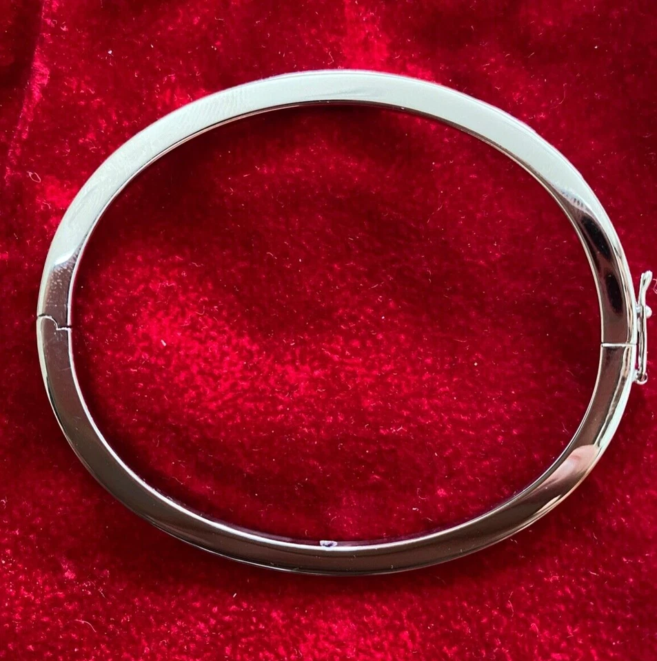 Brazalete Brazalete Roberto Coin 0.20ct Diamante Oro Blanco 18K Onda 10 Gr Foto 4 de 4