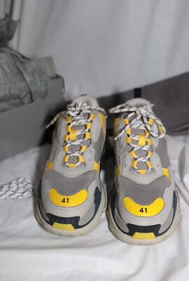 Balenciaga Triple S Triple Yellow/Gray/White - Size 9 US Balenciaga Triple S Triple Yellow/Gray/White - Size 9 US