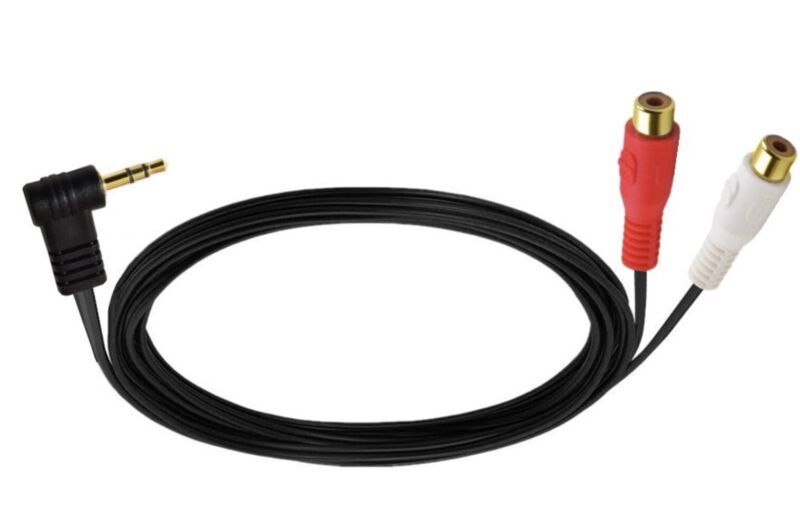 10 Adattatori Audio 3.5mm Stereo Maschio A 2 RCA Femmina – CablesOnline - Foto 3