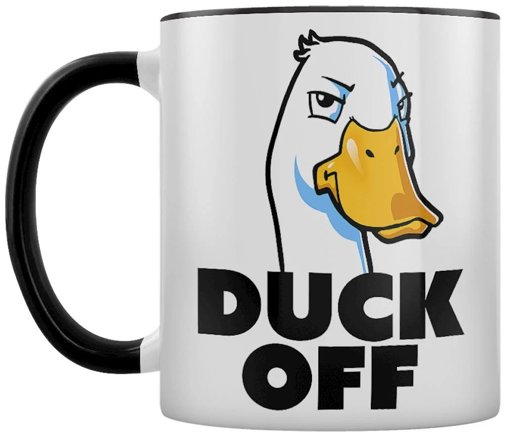 Duck Off Black Inner 2-Tone Mug