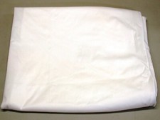 Toddler Bed Mattress Cover w/ Polyurethane Lining White 31" x 55" x 7" NEW