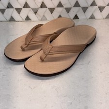 Vionic Tide II Women  s Orthotic Flip Flops Slide Sandals Shoes Size 10