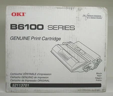 Genuine OkiData B6100 ( 52113701 ) 15K Black Oki Toner - (New Sealed)