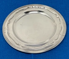 Meriden Brittania Co. Sterling Silver Wine Bottle Coaster  6-" Diam. 107.7 Gram