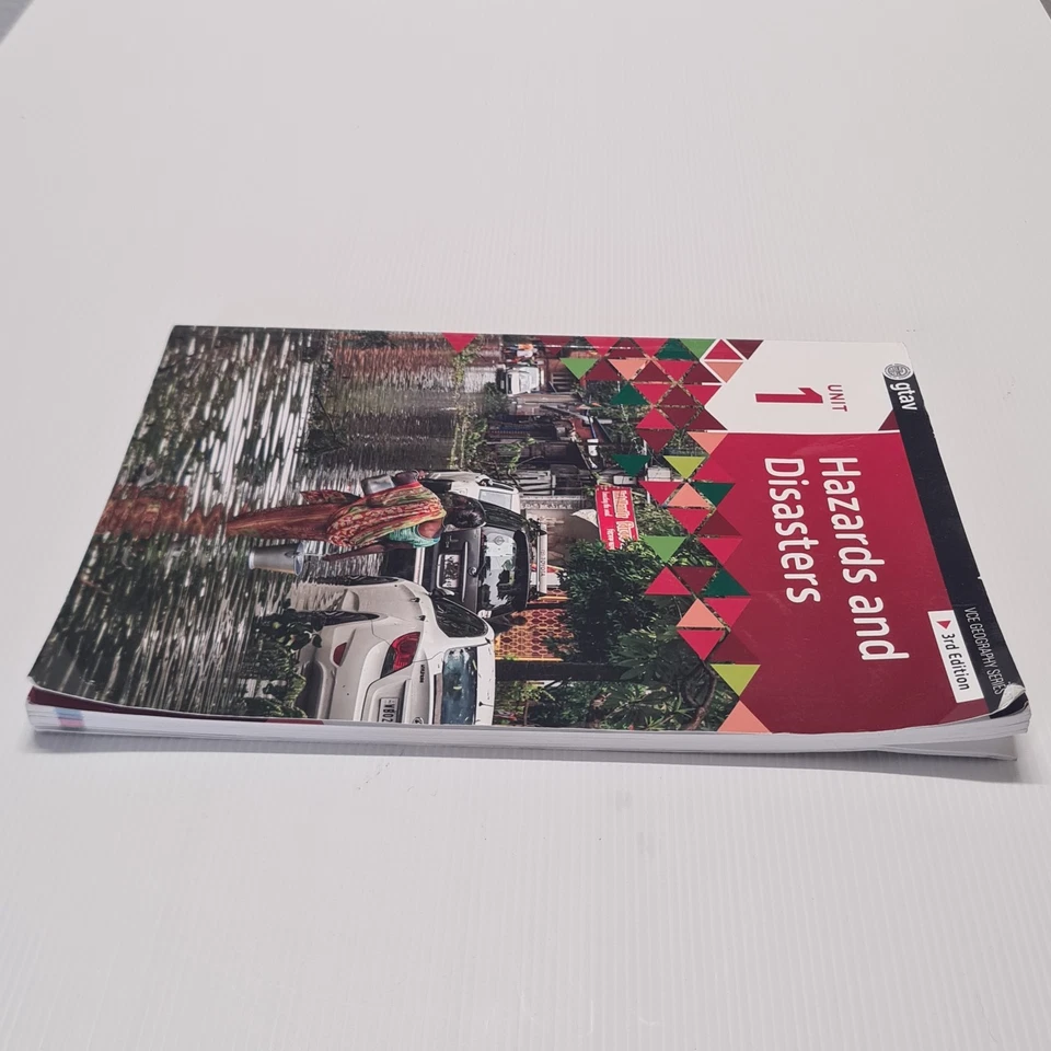 Hazards And Disasters GTAV Unit 1 3rd Third Edition VCE Geography Textbook 2025 - Image 3 of 4