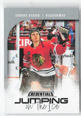 2024-25 Upper Deck Credentials - Connor Bedard #JI-CB Jumping on Ice