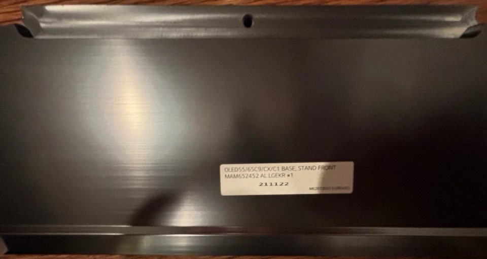 LG OLED55C9 OLED55CX OLED55C1 OLED65C9 OLED65CX OLED65C1 Base de Soporte (MAM652452) Foto 4 de 4