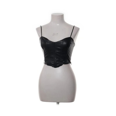 Zara, Tank­top, Größe: XS, Schwarz, Einfarbig, Damen #zEZ