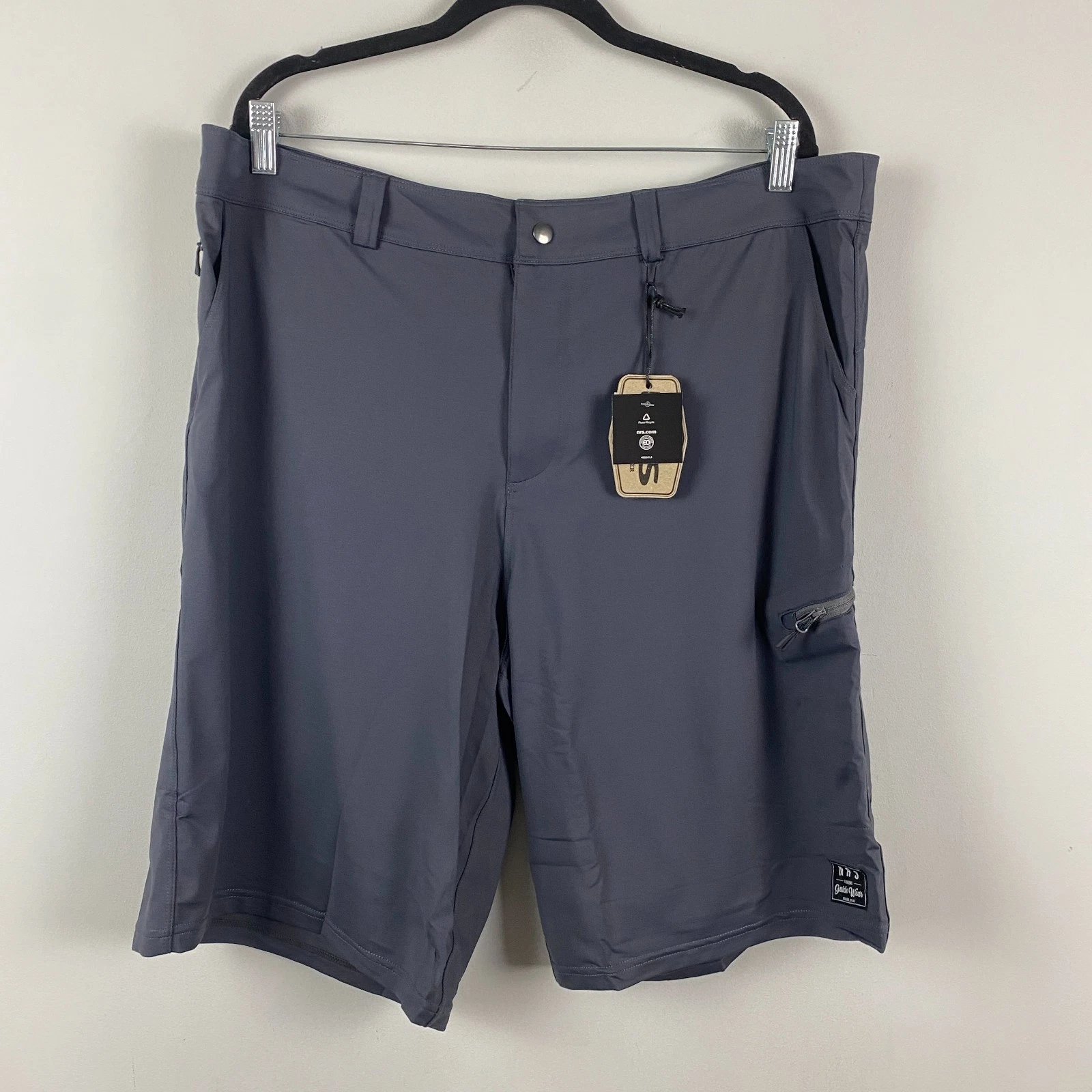 NRS Shorts Mens Size 40 Guide Cargo Outdoor Fishing Stretch Outdoors Slate Gray