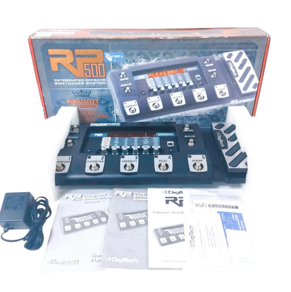 DigiTech RP-500 モデリングギタープロセッサー DigiTech RP500 Guitar Integrated Effects Switching System
