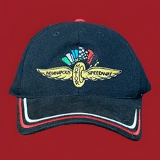 VINTAGE Indianapolis Motor Speedway Hat Cap Racing Trucker Mens 90s