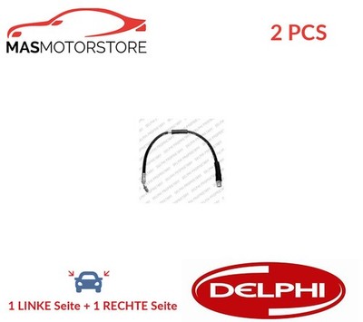 BREMSSCHLAUCH BREMSLEITUNG PAAR VORNE DELPHI LH6711 2PCS I FÜR VW GOLF IV