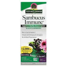 Nature s Answer Sambucus Immune 12 000 mg 8 fl oz 240 ml Alcohol-Free,