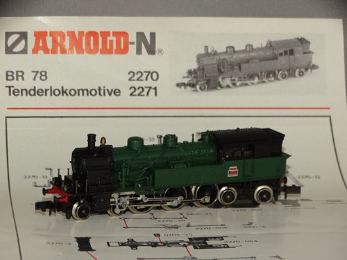 Arnold scale N Dampf Lokomotive SNCF 232TC408, cat 2271 | Zustand: Gebraucht