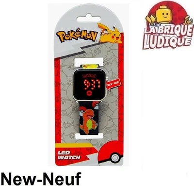 Armbanduhr für Kinder Accutime Watch Pokémon LED Watch Pokeball Rot POK4322 Neu - Bild 1 von 4