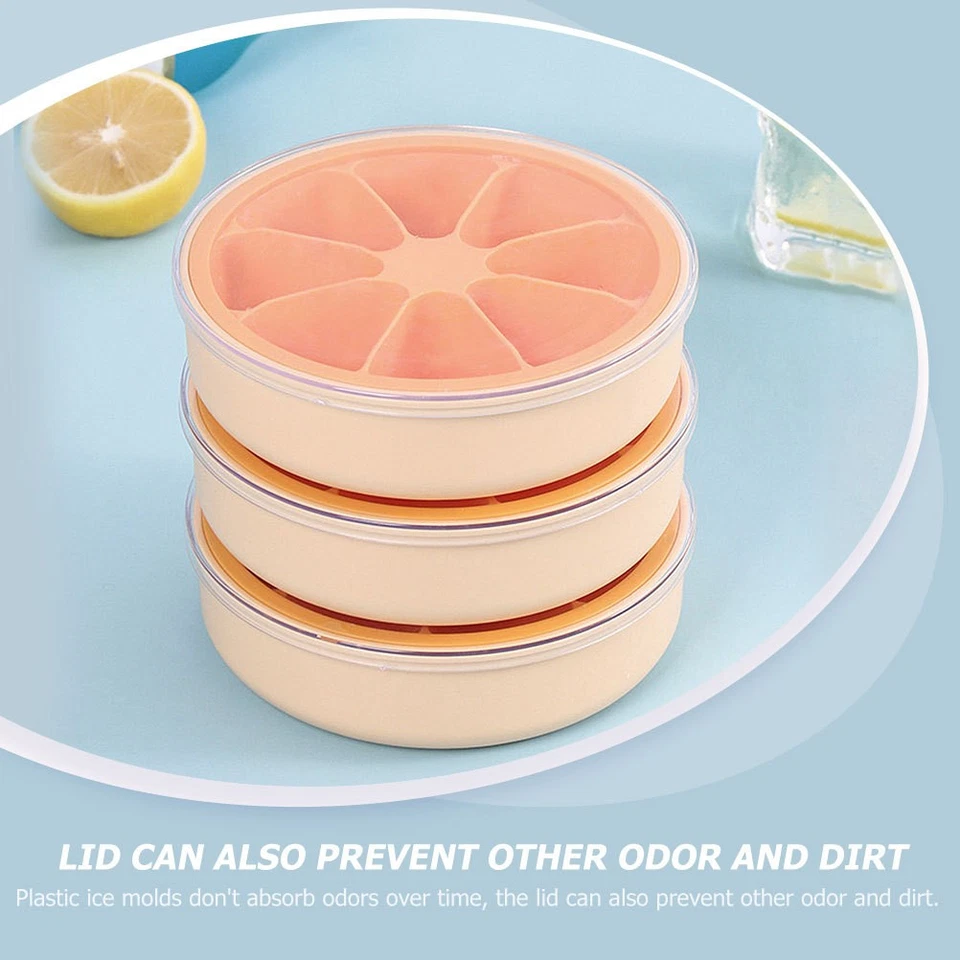  Eisboxform Baby Kleiner Eiswürfelbehälter Mit Deckel Eiswürfelbereiter - Bild 2 von 4
