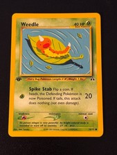 1999 weedle pokemon card value Weedle 2026 Pokemon Chaos Rising Common Card 001/086 main image 1
