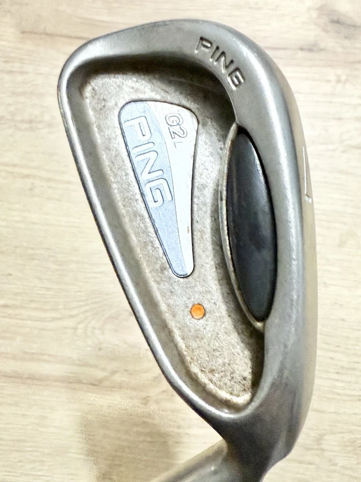 Womens Ping G2L Orange Dot 4, 7 & 9 Irons - Ping TFC 100 Ladies Flex Graphite - Image 3 of 4