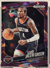 2024-25 Panini Prizm Black FOTL - Jalen Green #57 Purple Ice Prizm /149