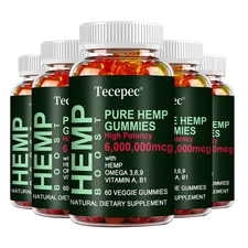 Natural Gummy Bears - Calm, Sleep, Memory, Anxiety, Relaxation, Immunity-60gummy