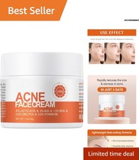 Gentle Moisturizing Acne Cream with Salicylic Acid - 30g for All Skin Types