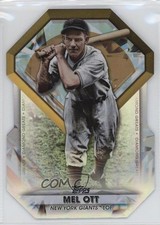 2022 Topps Update Diamond Greats Die-Cuts Mel Ott #DGDC-65 HOF im0