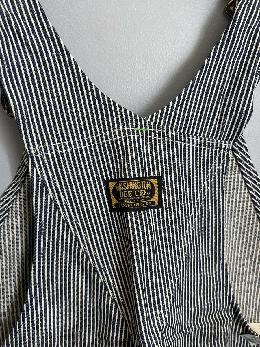 Vintage NWT 60s Washington DEE CEE hickory Stripe Cotton