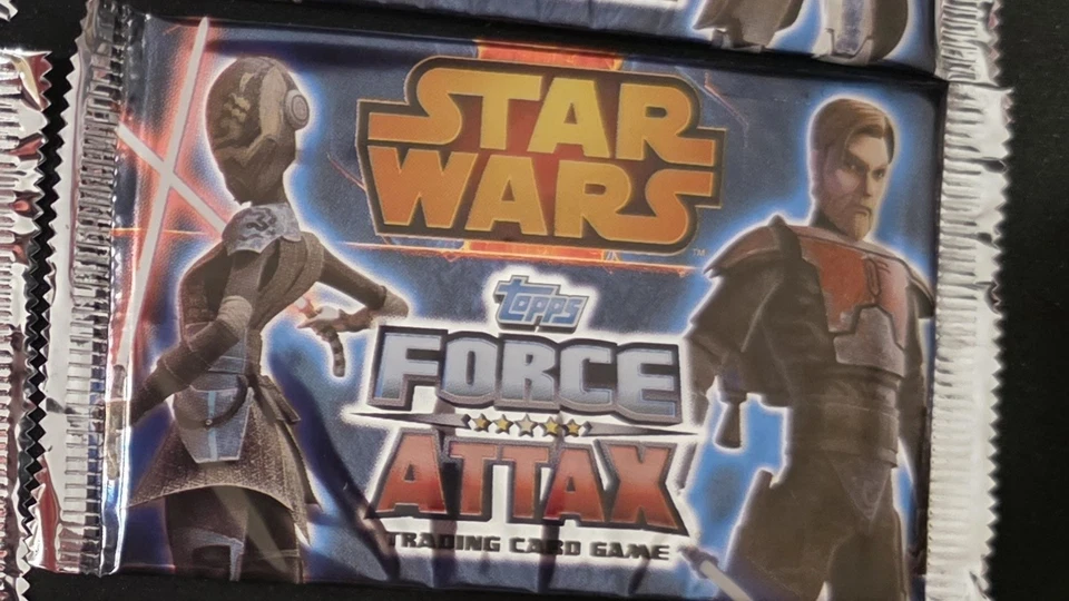 Star Wars Force Attax Serie 4 Booster Pack Neu OVP Selten Sammelkarten - Bild 1 von 1