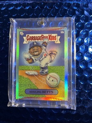 BOWLING (MOOKIE) BETTS 2023 (MLB x GpK Garbage Pail Kids)  Stitching Foil /199
