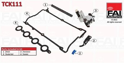 Steuerkettensatz für AUDI SEAT SKODA VW A3 A4 B5 Avant B6 B7 Cabriolet A6 C4 C5