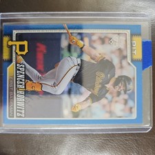 2026 Topps Series 1 Blue Foil #77  /150 Spencer Horwitz Pittsburgh Pirates