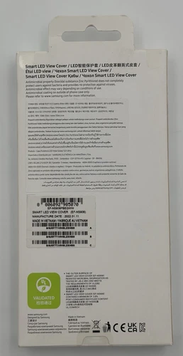 Samsung Smart LED View Cover for Galaxy S22 Ultra - Black - Picture 2 of 2