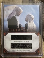 House of the Dragon Dual Relic Card DRC5  Prince Daemon & Princess Rhaenyra